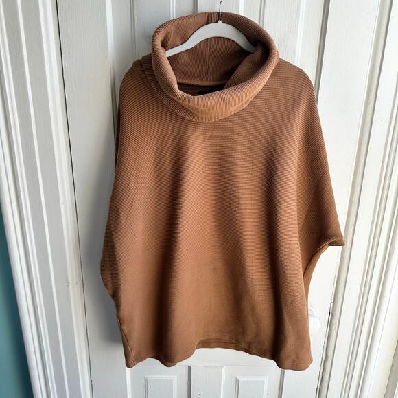 Esby Mesa Dolman Ribbed Knit Turtleneck Sweater - Picture 2 of 8